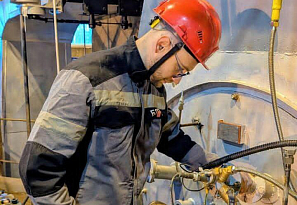 Проводятся пусконаладочные работы водогрейных котлов АО «ГСР ТЭЦ»