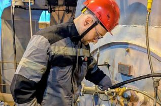 Проводятся пусконаладочные работы водогрейных котлов АО «ГСР ТЭЦ»