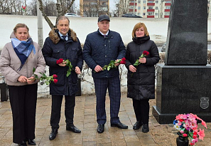Коллектив ОАО «Белэнергоремналадка» принял участие в памятных мероприятиях