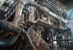 Завершающая стадия работ по капитальному ремонту котлоагрегата Мозырской ТЭЦ