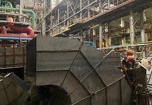 Светлогорская ТЭЦ: ремонт котлоагрегата БКЗ-210-140Ф