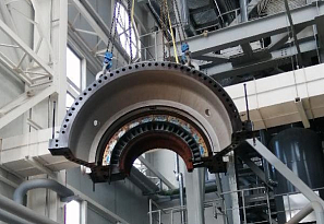 Комплекс работ в период проведения инспекции газотурбинной установки Гомельской ТЭЦ-1