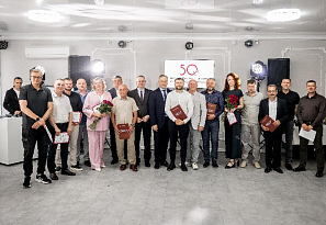 Коллектив филиала «Гродноэнергоремонт» отметил 50-летний юбилей